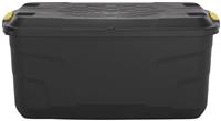 Strata 145L Heavy Duty Storage Trunk on Wheels - Black