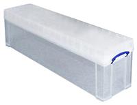 Really Useful 77L Christmas Tree Storage Box - Clear