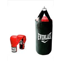 Everlast Junior 2ft Punch Bag with Gloves Set