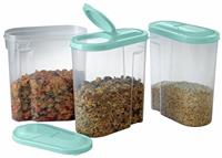 Argos Home 5 Litre Cereal Dispenser - Set of 3