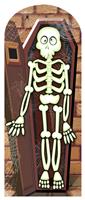 Star Cutouts Skeleton Stand In Cardboard Cutout