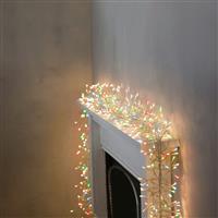 Premier Decorations 960 Colour LED Christmas Cluster Lights