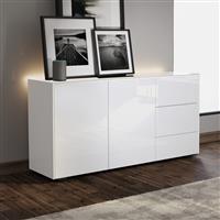 Frank Olsen Intel Smart 2 Door 3 Drawer Sideboard - White