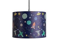 Habitat Kids Glow-in-the-Dark Space Drum Lampshade - 25cm