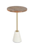 Habitat Kayleigh Marble Side Table