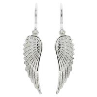 Revere Sterling Silver Wing Drop Earrings