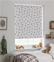 Habitat Bird Print Blackout White Roller Blind - 120cm