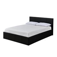 Argos Home Lavendon Small Double Side Open Ottoman Bed-Black