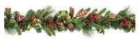 Premier Decorations Natural Berry Christmas Garland