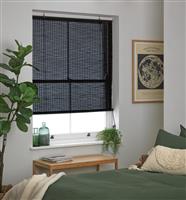 Habitat Bamboo Roller Blind - Black - 3ft