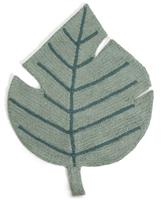 Habitat Kids Leaf Shaped Rug - Green - 80x110cm