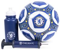 Chelsea FC Size 5 Football Gift Set - White