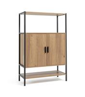 Habitat Loft Living 2 Door Cabinet - Oak