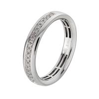 Revere Platinum 950 Grade 0.15ct Diamond Wedding Ring - O