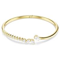 Swarovski Mesmera Gold Plated Zirconia Open Bangle
