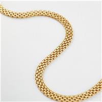 Revere Yellow Gold Plated 925 Sterling Silver Bismark Necklace