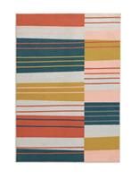 Habitat Abstract Rug - 120x170cm - Coral