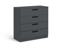 Habitat Munich 4 Drawer Chest - Anthracite