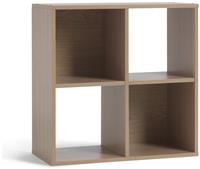 Argos Home Squares 4 Cube Storage Unit - Oak Effect