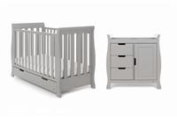 Obaby Stamford Mini 2 Piece Room Set - Warm Grey