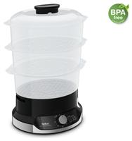 Tefal VC204865 Ultracompact 3 Bowl Steamer - Black