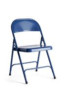 Habitat Macadam Metal Folding Chair - Blue