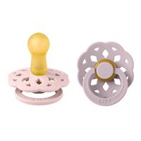 Bibs Bohem Latex Pacifier S1 Blossom 2 Pack