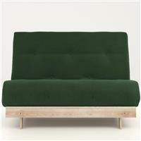 Kyoto Tosa Fabric Futon Sofa Bed - Green