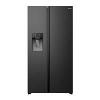 Hisense RS5P528STBE American Fridge Freezer - Black
