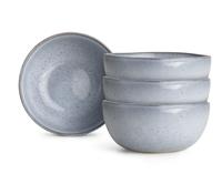 Habitat Evora 4 Piece Stoneware Cereal Bowl - Blue