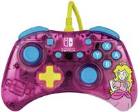 PDP Rock Candy Switch Wired Controller - Princess Peach