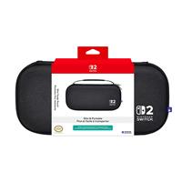 HORI Slim Tough Pouch For Nintendo Switch 2 - Black