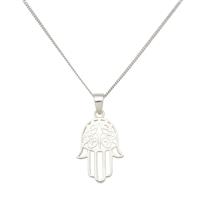 Revere Sterling Silver Hamsa Hand Pendant Necklace