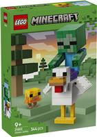 LEGO Minecraft Chicken Jockey Toy with Figures 21582