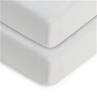 Habitat Kids Cotton Jersey 2 Pack Fitted Sheets - Cot bed