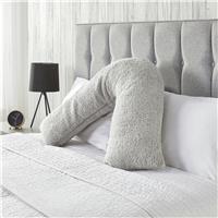 Downland Medium V shape Pillow - Grey