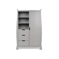 Obaby Stamford Double Wardrobe - Warm Grey