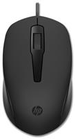 HP 150 Wired Mouse - Black
