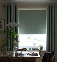 Argos Home Plain Blackout Roller Blind - Sage Green - 3ft