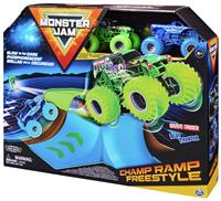 Monster Jam Champ Ramp Grave Digger Monster Truck Playset