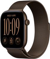 Apple Watch Series 12 GPS 46mm Aluminium Case Bronze Milanese Loop - M/L