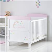 Obaby Grace Inspire Cot Bed - Unicorn