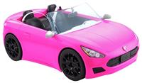 Barbie Pink Convertible 2-Seater Vehicle with Rolling Wheels