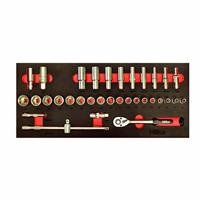 "Hilka 3/8"" Drive Metric Socket Set - 34 Pieces"
