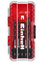 Einhell 10 Piece S-CASE Wood Drill Bit Set