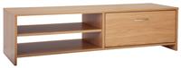 Argos Home Squares 1 Drawer TV Unit - Oak Effect