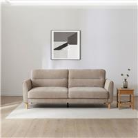 Kyoto Houston Fabric Clic Clac Sofa Bed - Taupe