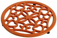 Habitat Cast Iron Trivet - Orange