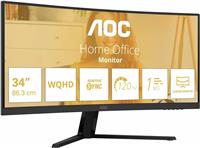 AOC CU34B3E 34 Inch Curved QHD 120Hz Monitor