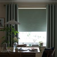 Argos Home Plain Blackout Roller Blind - Sage Green - 6ft